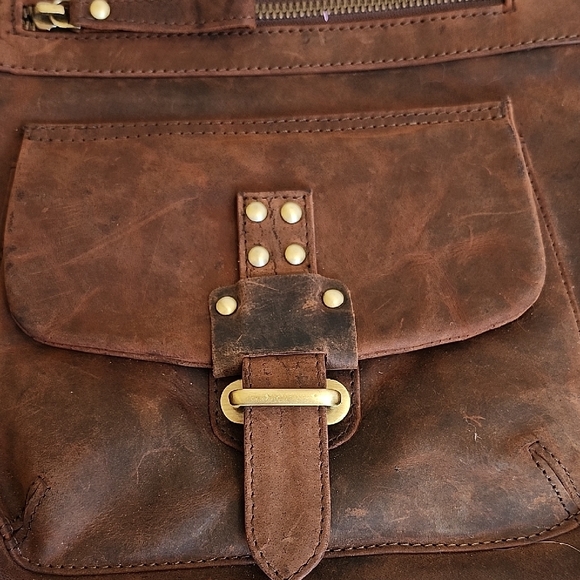 Oak Leather Brown Crossbody Bag NWT - Picture 16 of 16